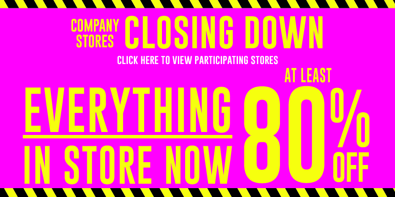 Final Closing Down Sale
